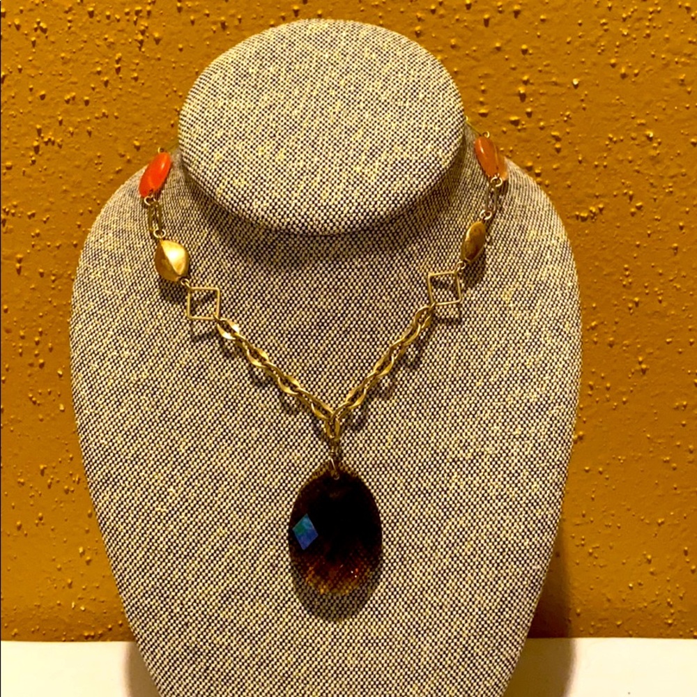 Lia Sophia Gold Necklace - Picture 1 of 7